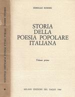 Storia della poesia popolare italiana. Volume primo
