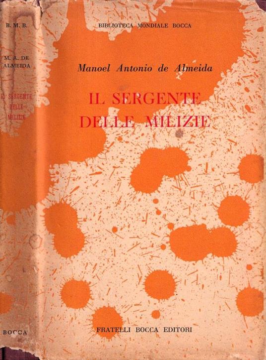 Il sergente delle milizie - Manoel Antonio de Almeida - copertina