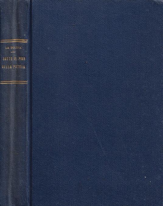 Sotto il mare della Patria - copertina