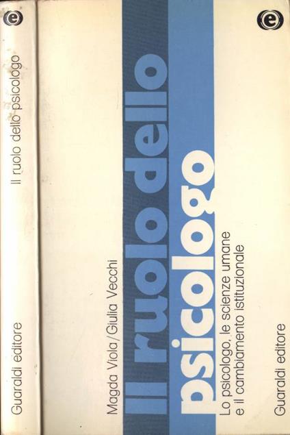 Il ruolo dello psicologo - copertina