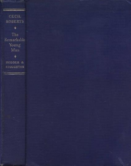 The remarkable young man - copertina