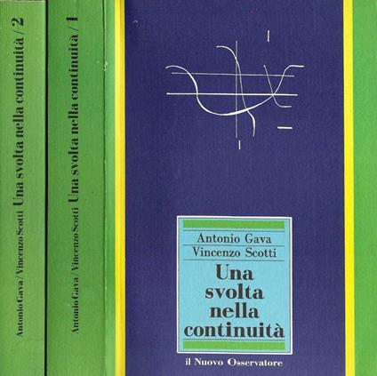 Una svolta nella continuità - copertina