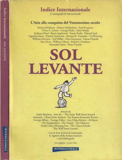 Sol Levante - copertina