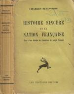 Histoire sincère de la nation francaise