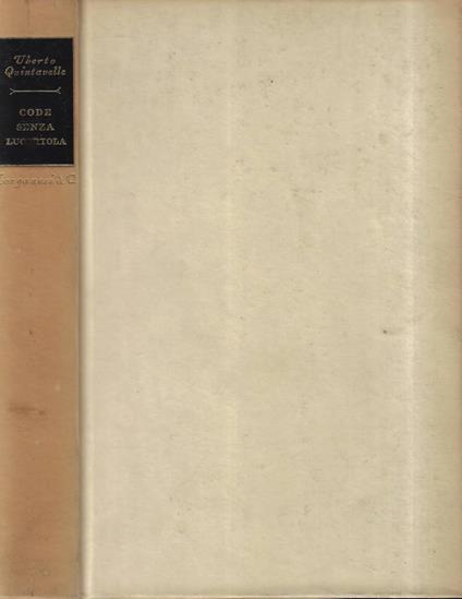 Code senza lucertola - copertina