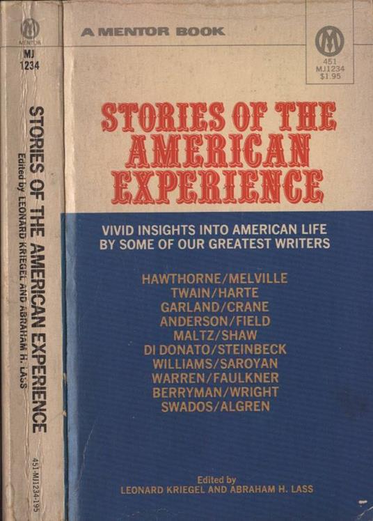 Stories of the american experience - copertina