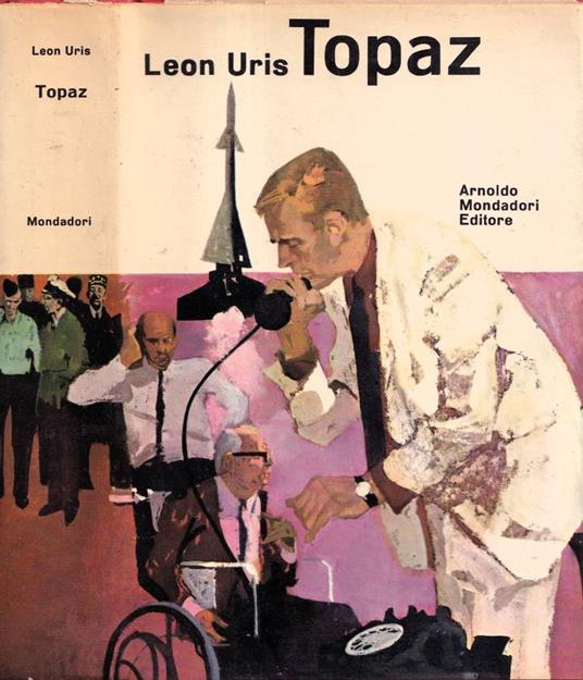 Topaz - Leon M. Uris - copertina
