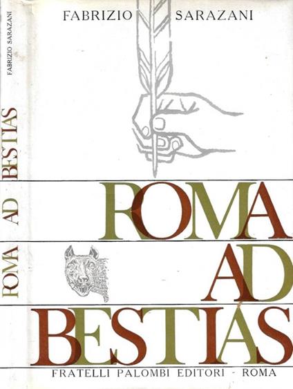 Roma ad bestias - copertina