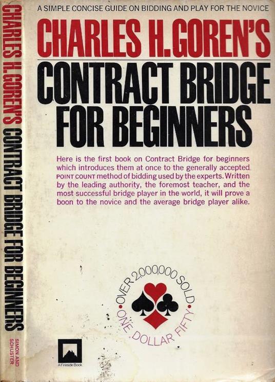 Contract Bridge for Beginners - Charles H. Goren - copertina