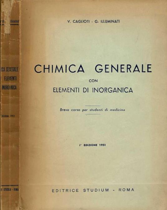 Chimica generale - copertina