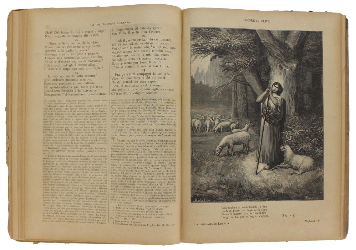 Gerusalemme Liberata. Con Prefazione E Note Di G.Stiavelli. Illustrata Da 51 Disegni Di A.Pigna