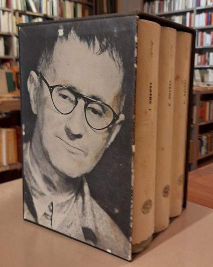 TEATRO (3 Volumi) - Bertolt Brecht - copertina