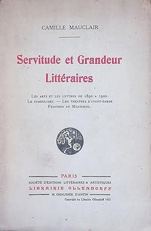 Servitude Et Grandeur Litteraires - Camille Mauclair - copertina