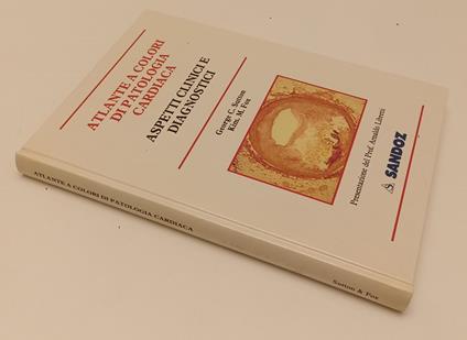Atlante A Colori Di Patologia Cardiaca- Sutton Fox- Sandoz - copertina