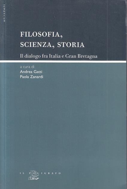Filosofia Scienza Storia - copertina