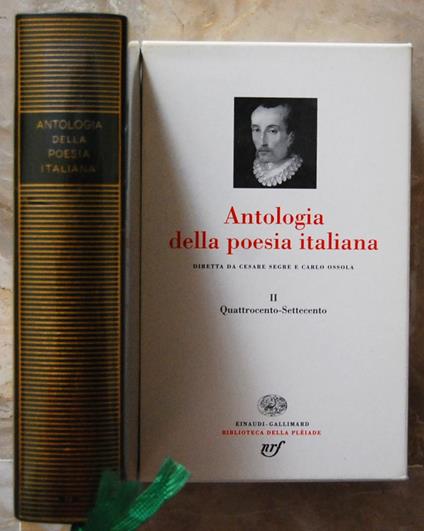 Antologia Della Poesia Italiana. Volume Ii. Quattrocento Settecento - copertina