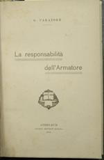 responsabilità dell'Armatore