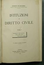 Istituzioni di diritto civile