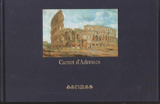 Carnet d'Adresses - Anonimo - copertina