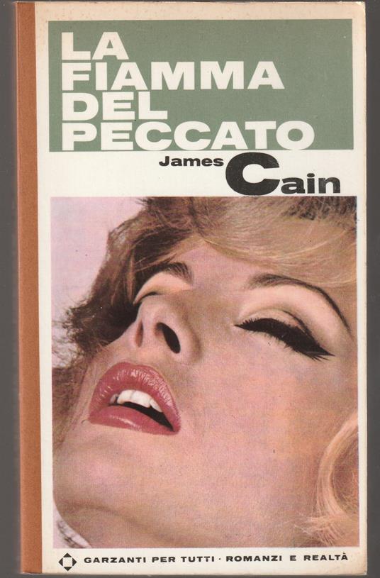 fiamma del peccato - James Cain - copertina