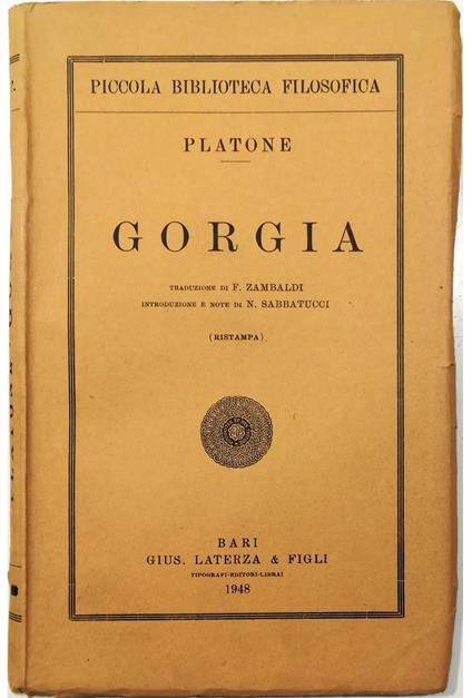 Gorgia - copertina