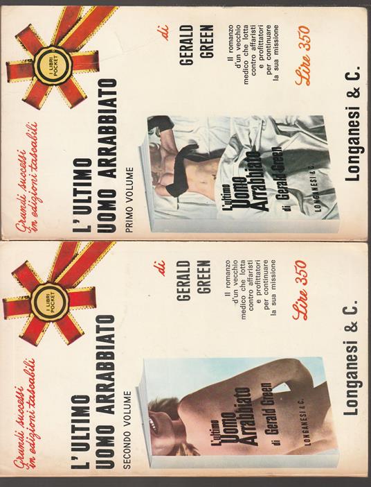 L' ultimo uomo arrabbiato - completo in 2 voll - Gerald Green - copertina