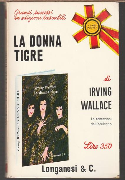 donna tigre - Irving Wallace - copertina