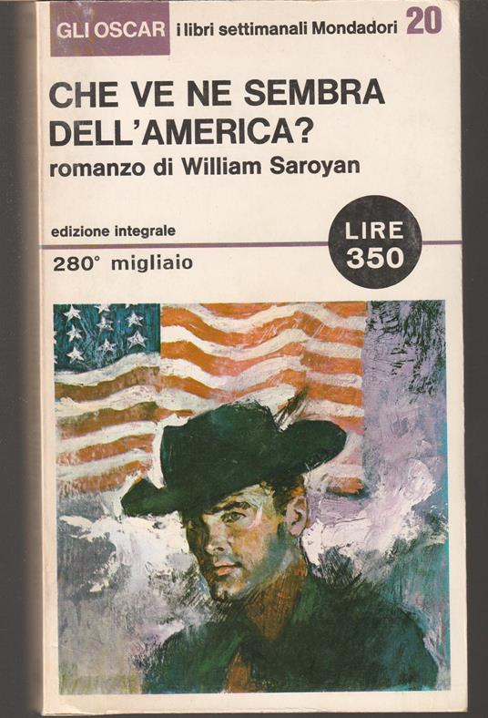 Che ve ne sembra dell'America? - William Saroyan - copertina