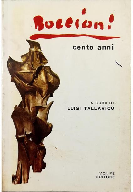 Boccioni cento anni - copertina