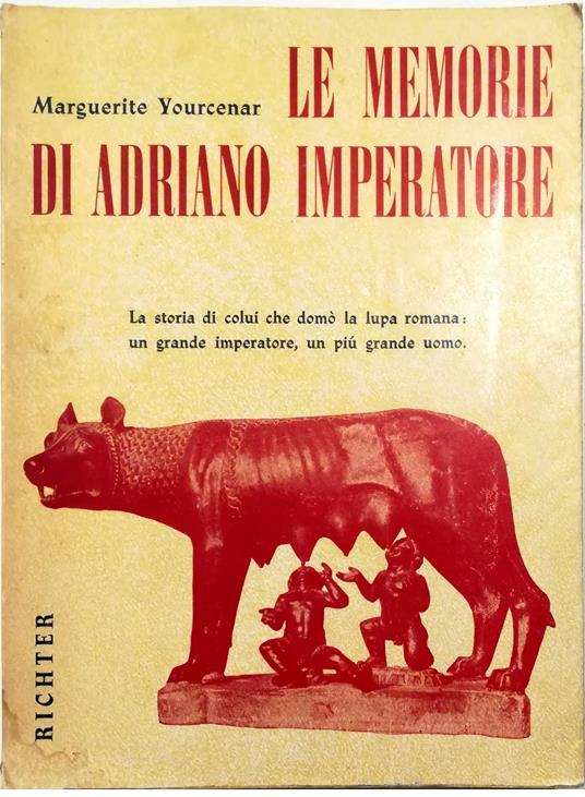 Le memorie di Adriano imperatore - Marguerite Yourcenar - copertina