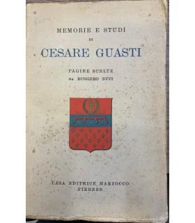 Memorie e studi di Cesare Guasti. Pagine scelte - copertina