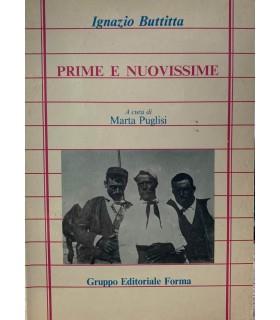 Prime e nuovissime - Ignazio Buttitta - copertina