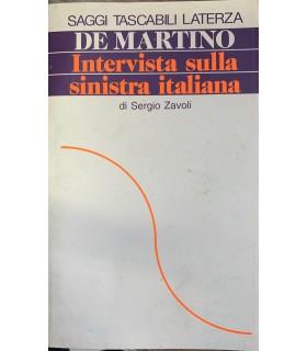 Intervista sulla sinistra italiana - Francesco De Martino - copertina
