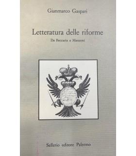 Letteratura delle riforme - Gianmarco Gaspari - copertina