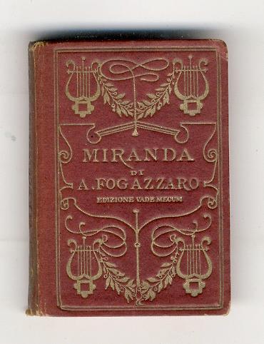 Miranda - Antonio Fogazzaro - copertina