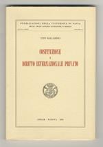 Costituzione e diritto internazionale privato