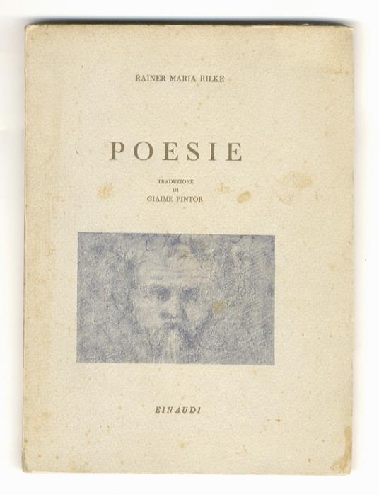 Poesie. Traduzione di Giaime Pintor - Rainer Maria Rilke - copertina
