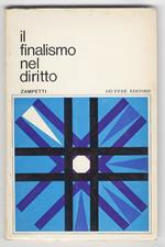 Il finalismo nel diritto. Verso una concezione personalistica dell'ordinamento giuridico