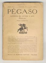 PÈGASO. Rassegna di lettere e arti diretta da Ugo Ojetti. Anno II. N. 6. Gennaio 1930