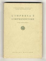 L' impresa e l'imprenditore. Seconda edizione riveduta