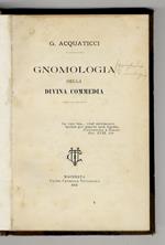 Gnomologia della Divina Commedia