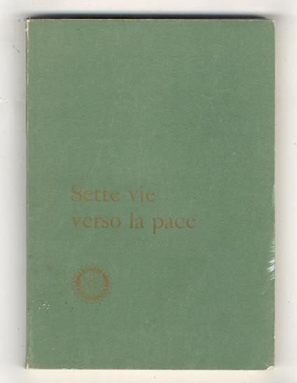 Sette vie verso la pace - copertina
