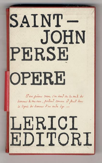 Opere poetiche. Volume secondo: Venti - Cronaca - Uccelli. Nella traduzione di Romeo Lucchese - copertina