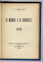 Si muore e si rinasce?