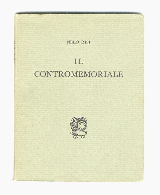 Il Contromemoriale - Nelo Risi - copertina