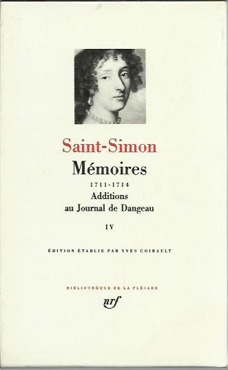 Mémoires 1711-1714: Tome IV - Claude-Henri de Saint-Simon - copertina
