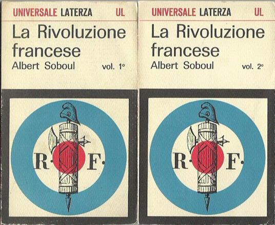 Rivoluzione francese (2 volumi) - Albert Soboul - copertina