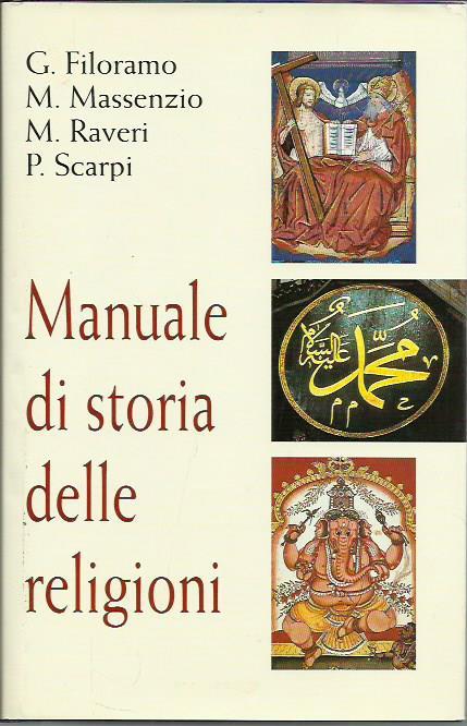 Manuale di storia delle religioni - copertina