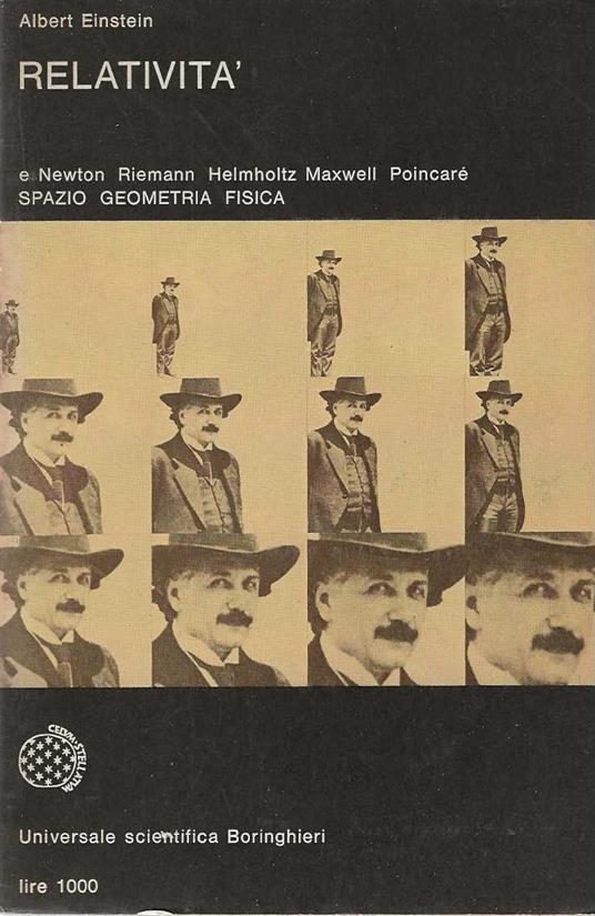 Relatività - Albert Einstein - copertina