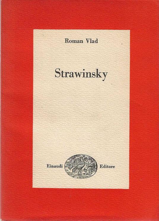 Strawinsky - Roman Vlad - copertina